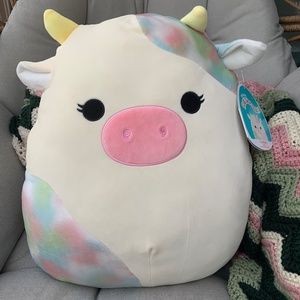 Squishmallows 16” Candess the Cow